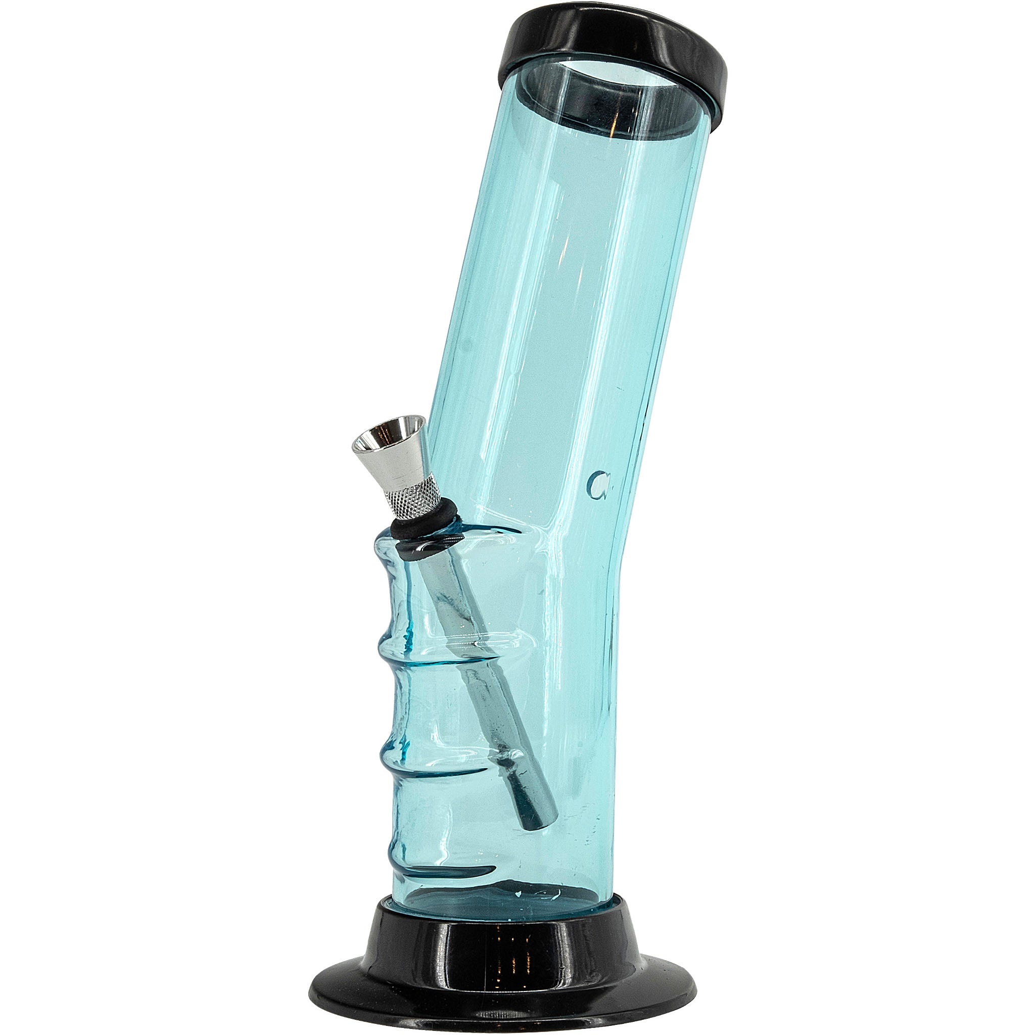 Acrylic Bent Neck Bong 9-12" - Multiple Colors