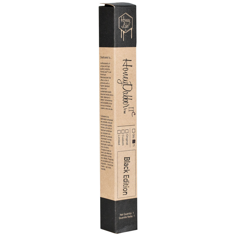 Honey Labs HoneyDabber™ II Compact Black Walnut Vapor Straw | 4.25"