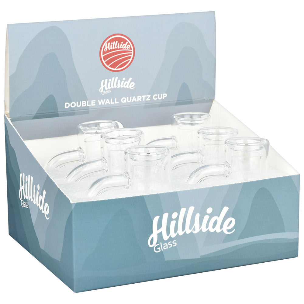Hillside Double Wall Quartz Banger - 14mm M / 90D 6pcs