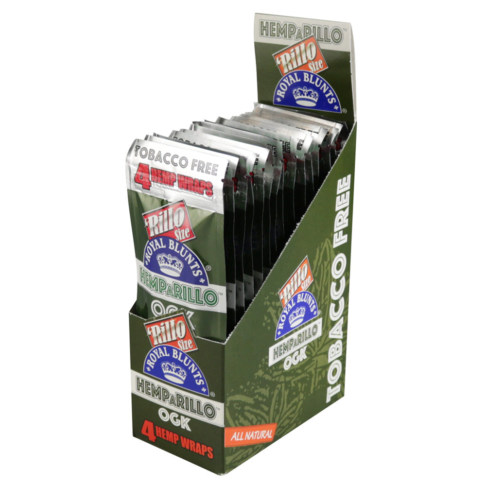Royal Blunts Hemparillo Hemp Wraps 4pack 15 pcs