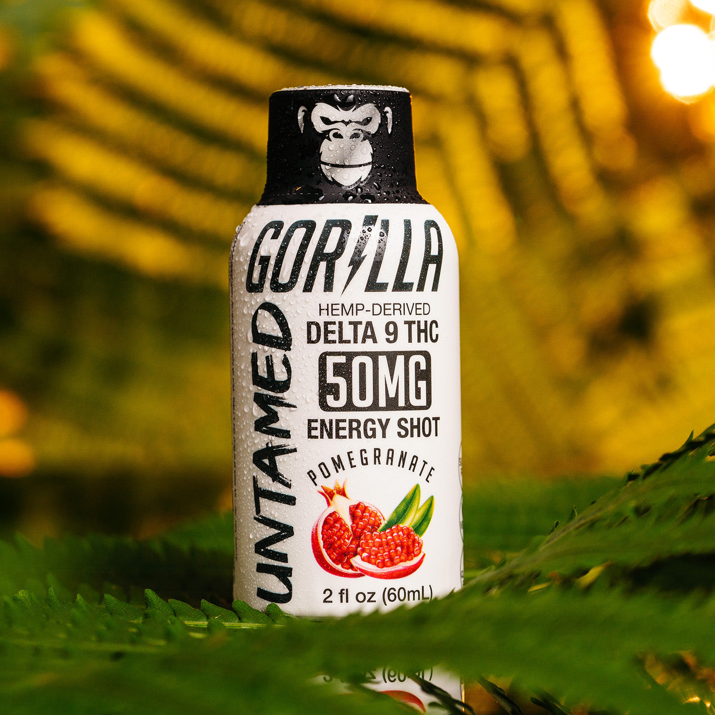 THC Energy Drink Shots - UNTAMED 50MG