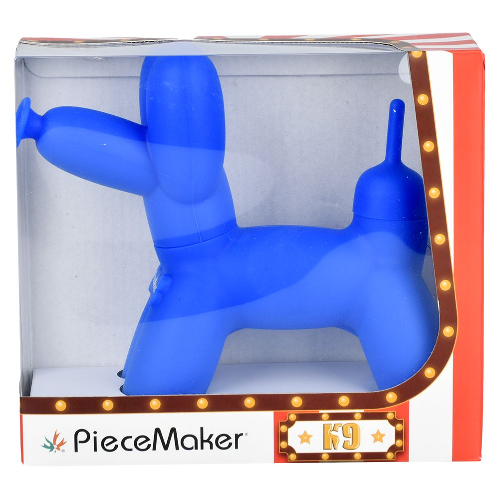 PieceMaker K9 Balloon Dog Silicone Water Pipe - 7.5"