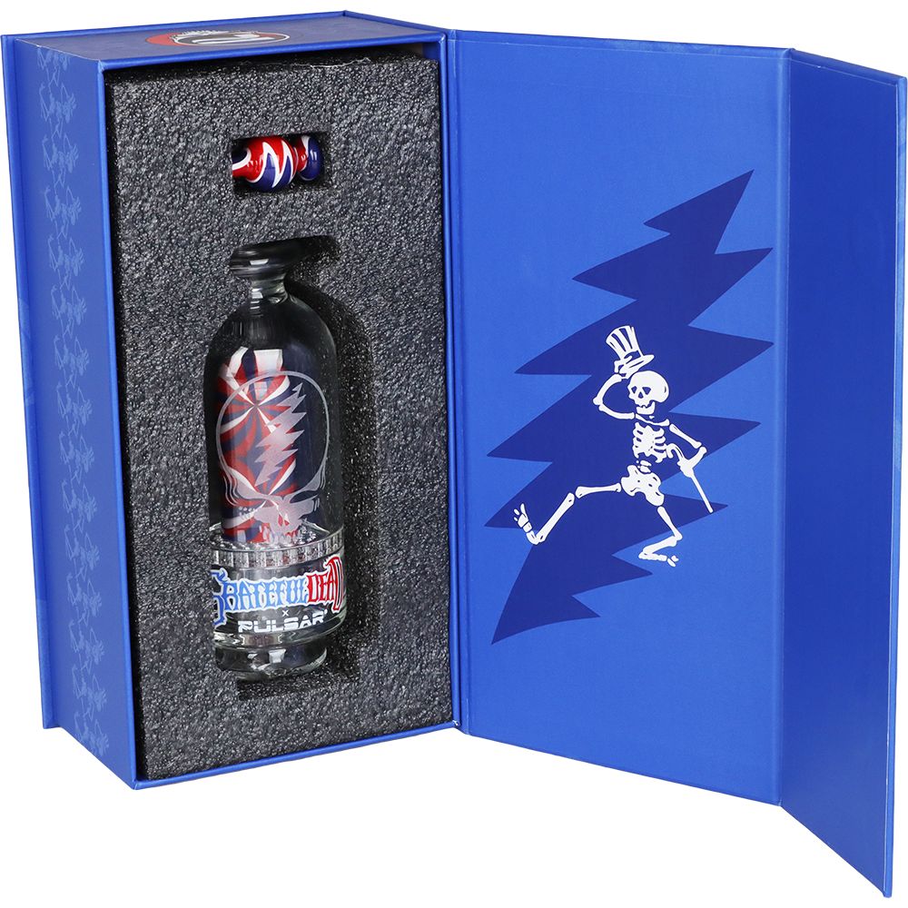 Grateful Dead x Pulsar Sandblast Stealie Attachment Set for Puffco Peak & Peak Pro - 6"