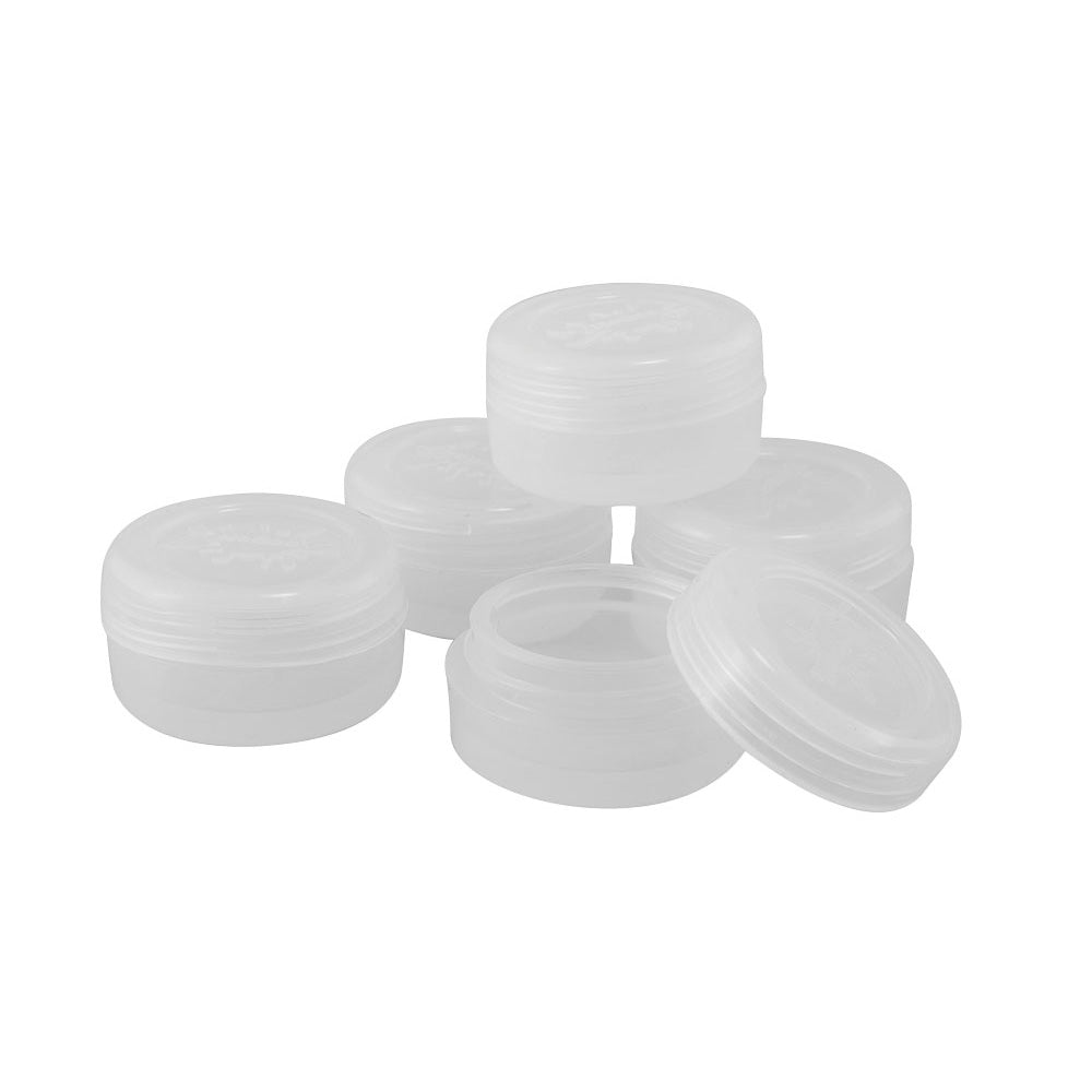 5CT BOX - NoGoo Silicone Container - 7ml / Clear