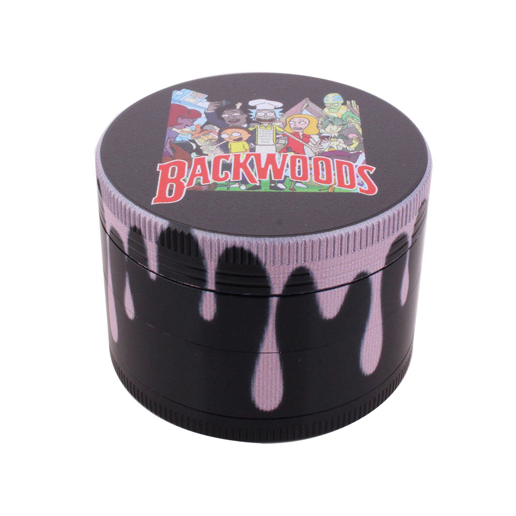 COLOR DRIP ALUMINUM 4-PIECE HERB GRINDER