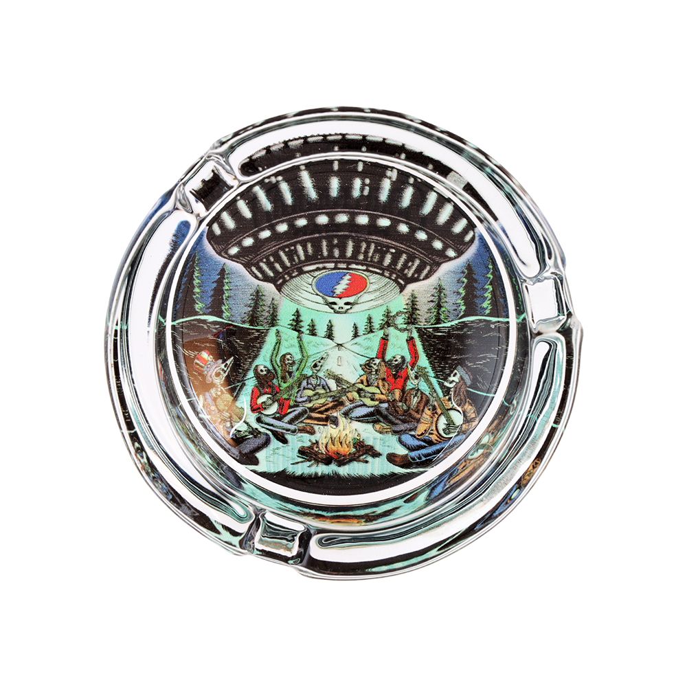 Grateful Dead x Pulsar V2 Licensed Glass Ashtray - 3.5" / 6ct