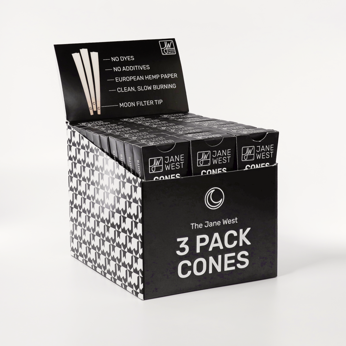 30 count 3-Pack Cones POS Display Pack (Night)