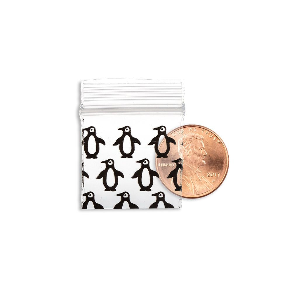 Designer Recloseable Zip Top Plastic Bags | 1000ct Bundle