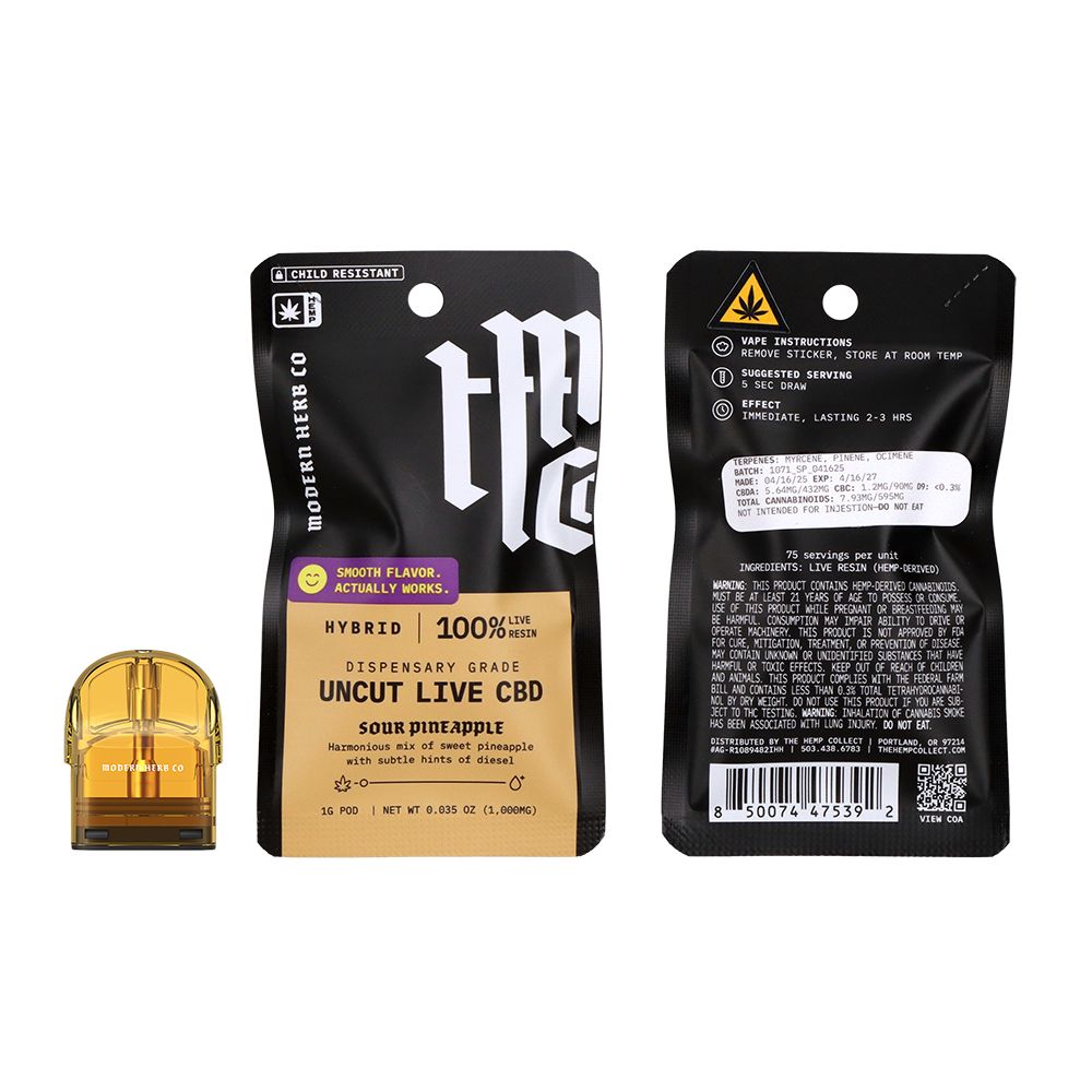 Modern Herb Co Live Uncut CBD Pod Refill | 1g