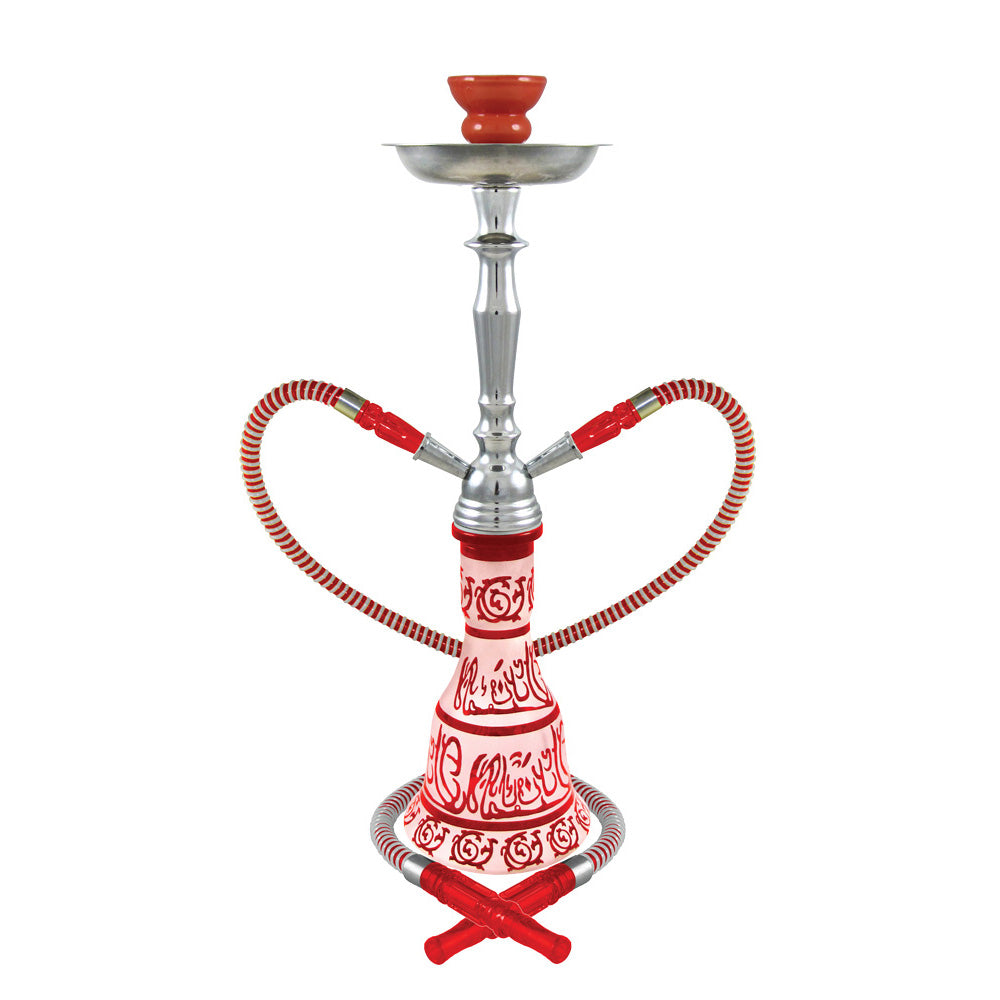 Hieros 2-Hose Premium Hookah - 20"