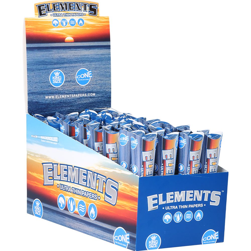 Elements Ultra Thin Pre-Rolled Cones | 32pk