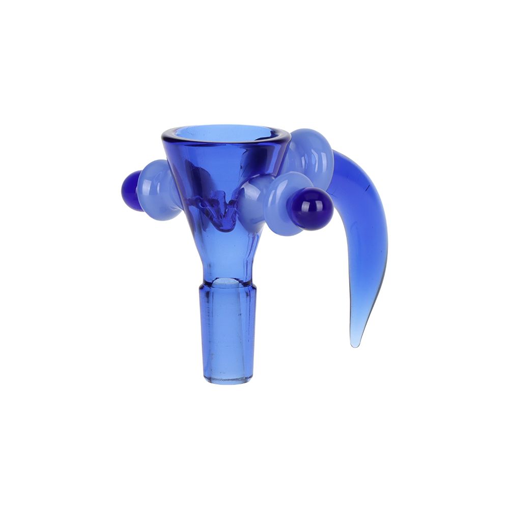 Hilt & Dagger Horn Handle Built-in Screen Herb Slide - 14mm 5ct