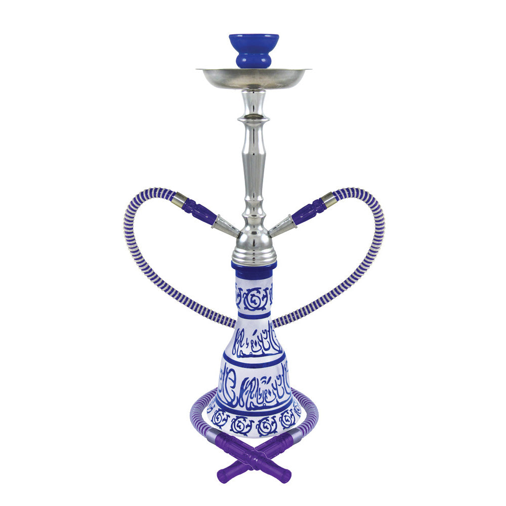 Hieros 2-Hose Premium Hookah - 20"