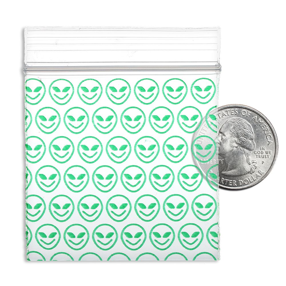 Designer Recloseable Zip Top Plastic Bags | 1000ct Bundle