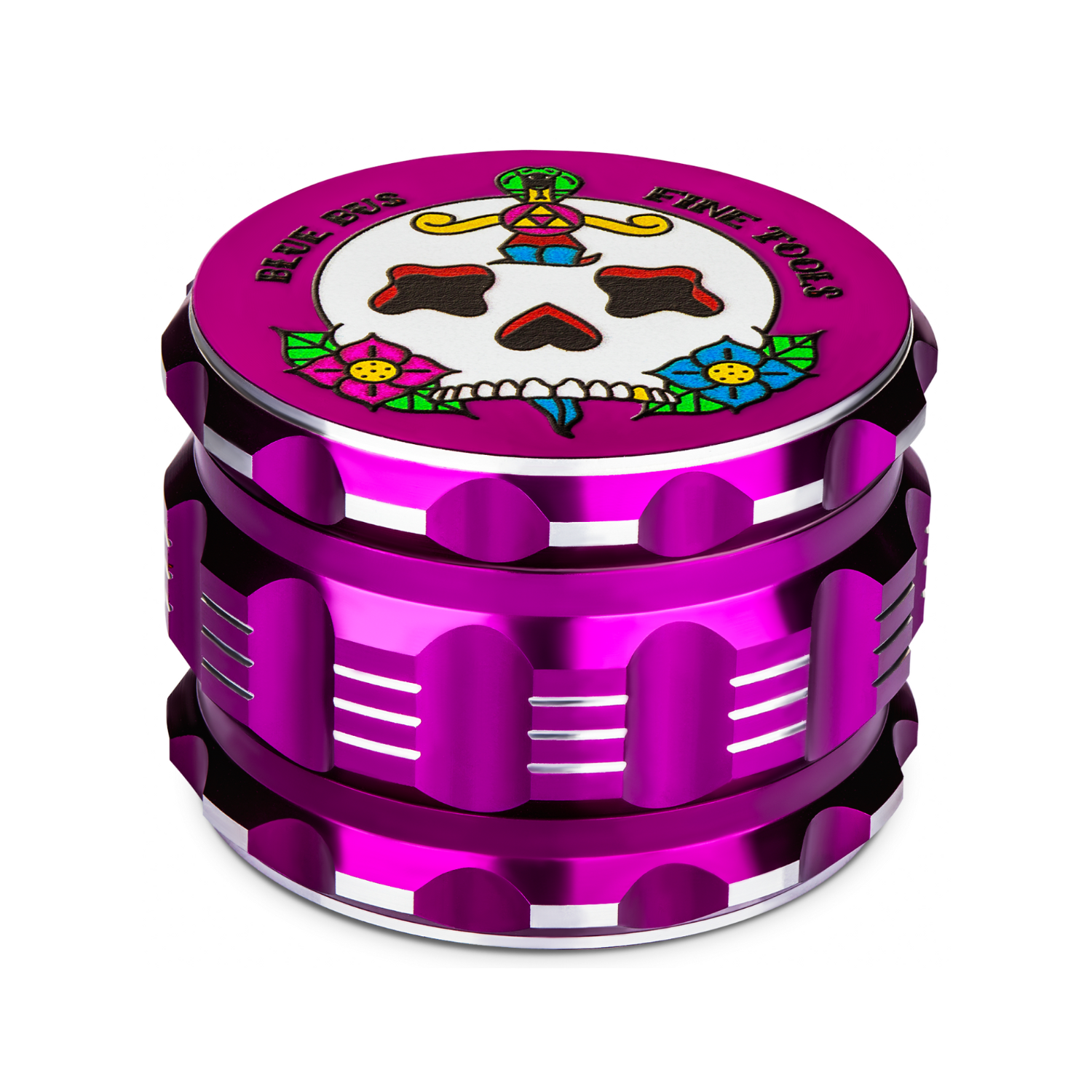 Bluebus GA Grinder Silver 2.5"