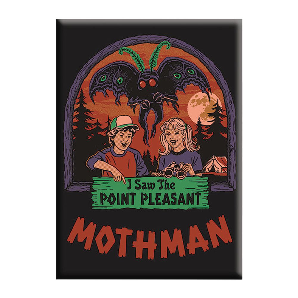 Steven Rhodes Magnet - I Saw The Point Pleasant Mothman