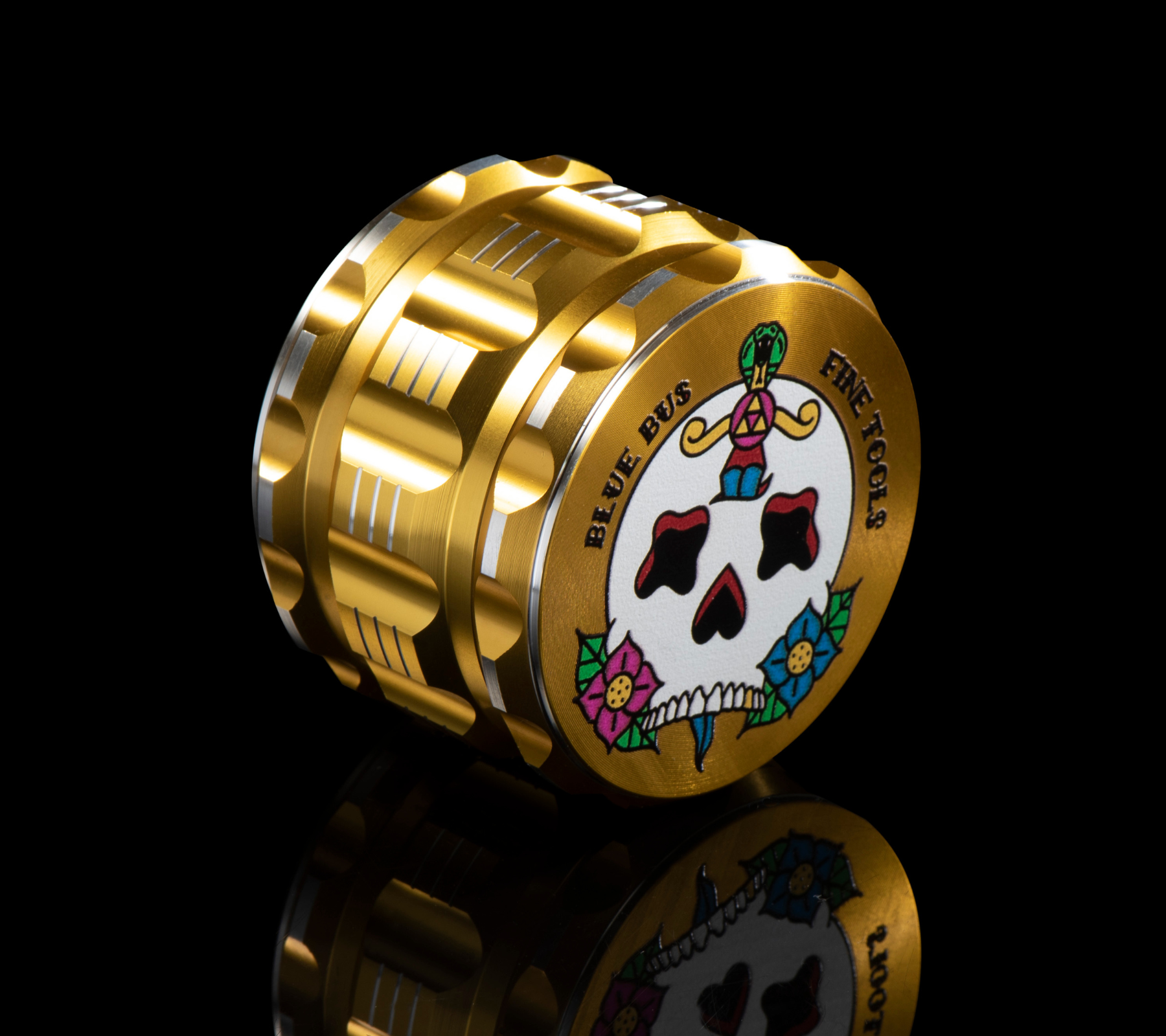 Bluebus GA Grinder Gold 2.5"