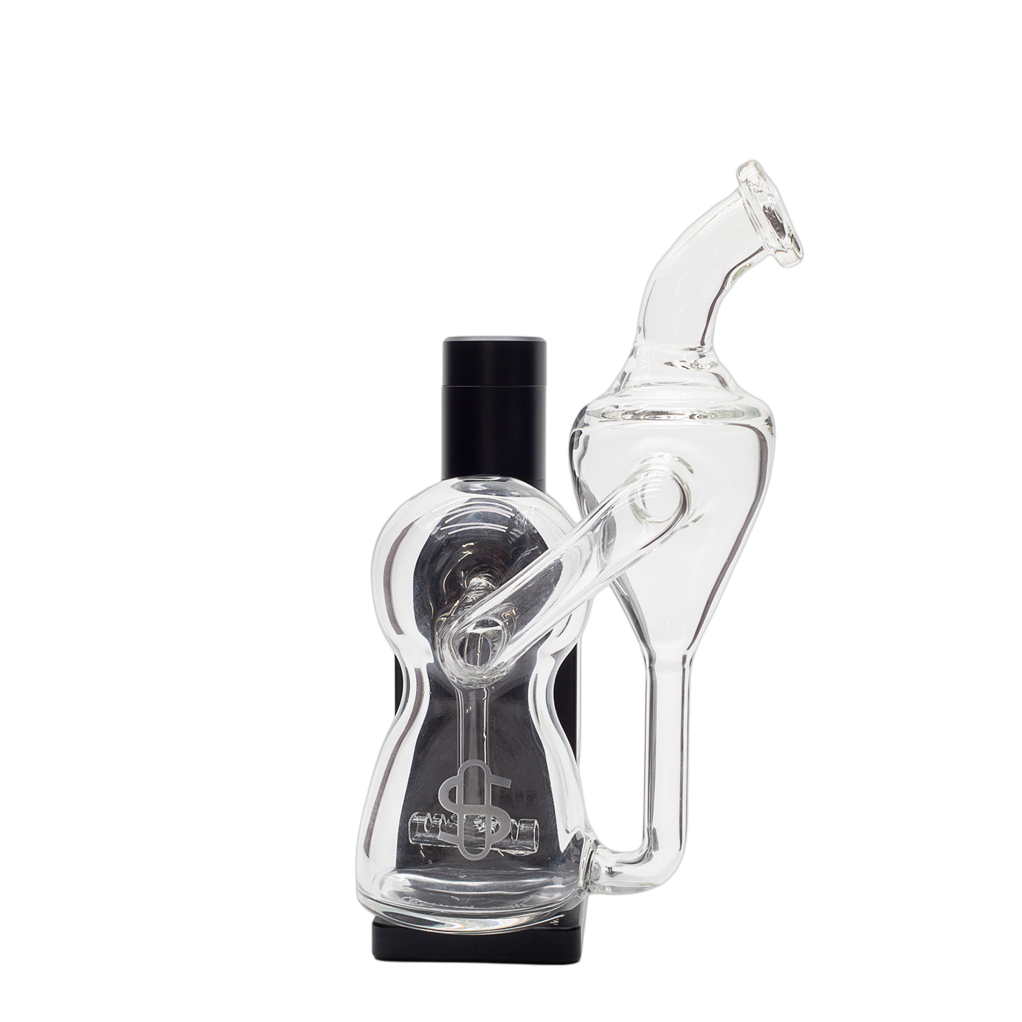 Stündenglass Modül Dok Glass - Recycler II | Dual-Inline Percolator