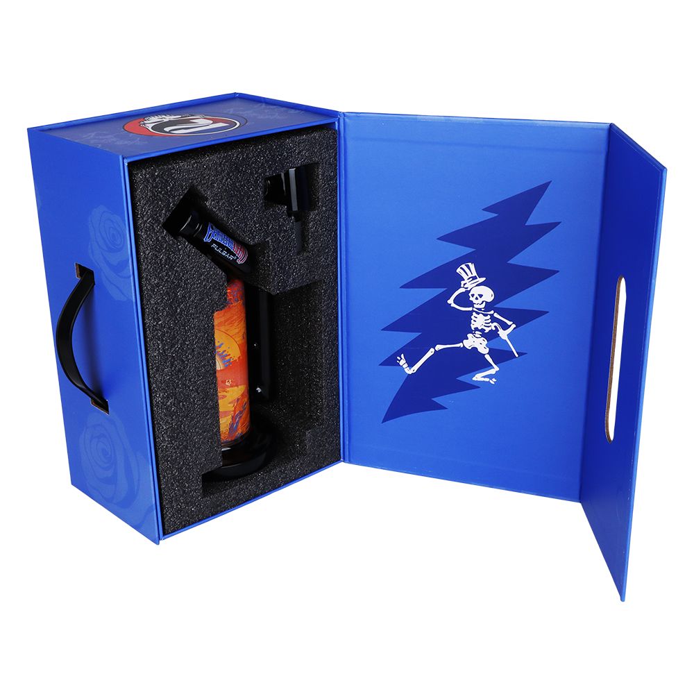 Grateful Dead x Pulsar Inside Print Water Pipe - 8.5" / 14mm F / Sunset Dance