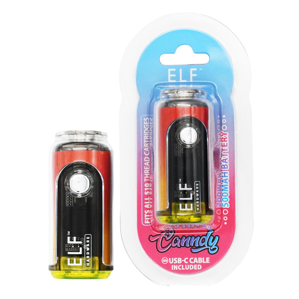 ELF Hardware Candy 510 Cart Vape Battery - 500mAh / 15ct