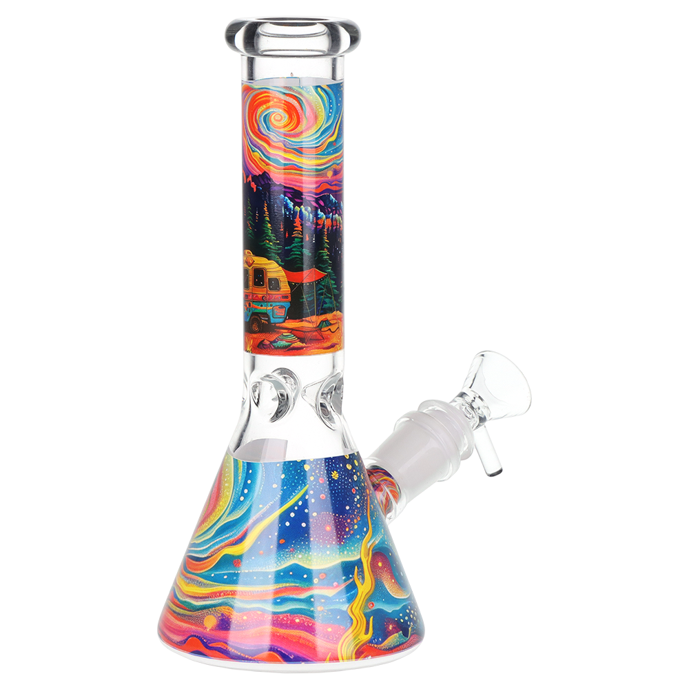 Pulsar Design Series Beaker Water Pipe Smoker's Kit | 7.75"