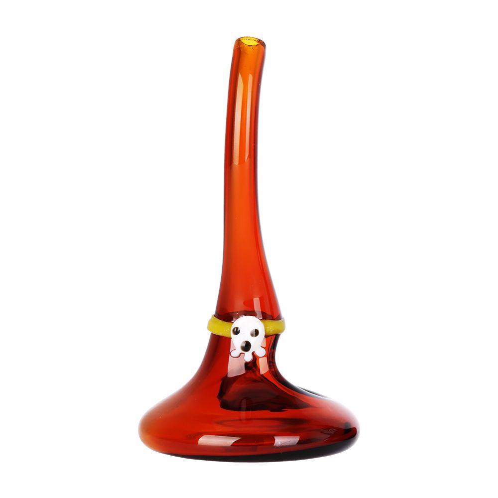 Witch's Hat Glass Hand Pipe - 4" / Colors Vary