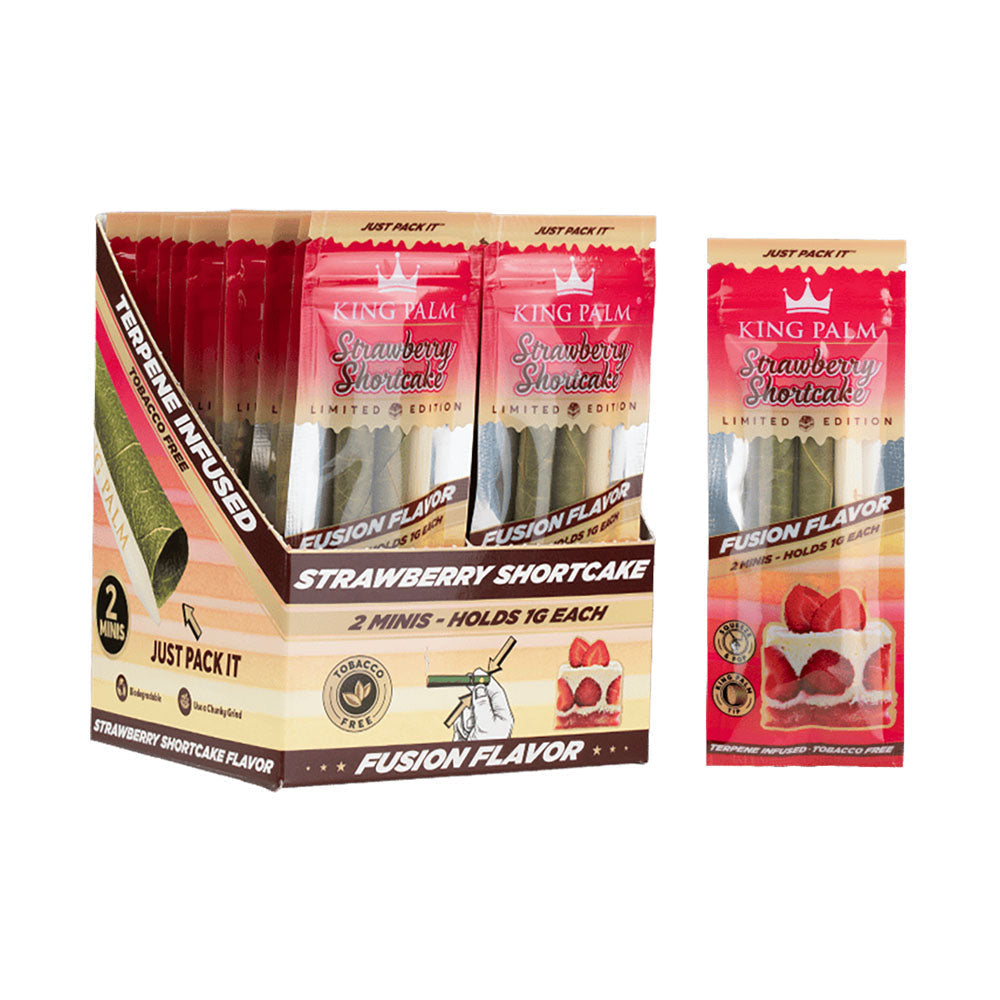 King Palms Hand Rolled Leaf Mini - 2pk 20pcs