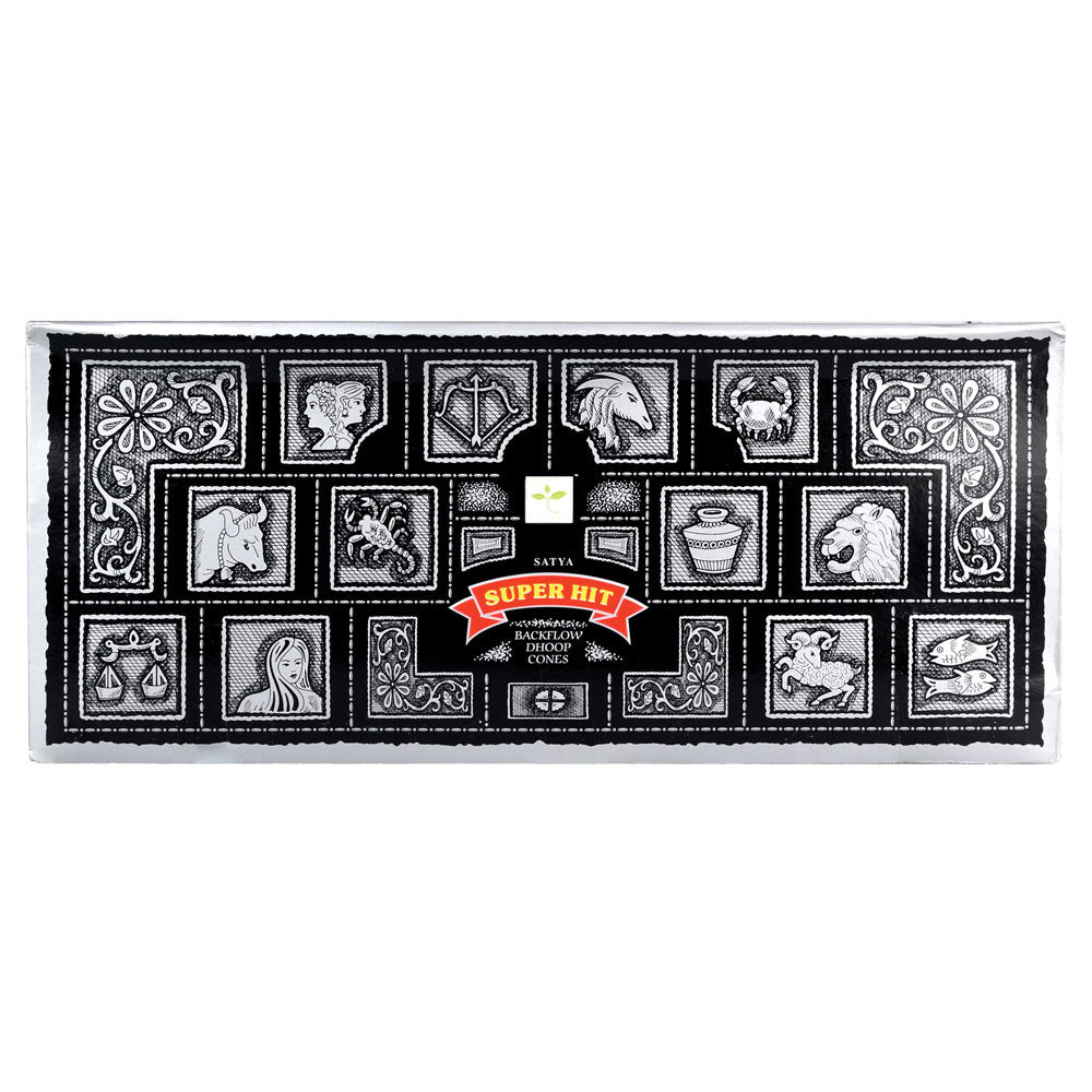 Satya Backflow Cones | Various Scents | 6pc Display