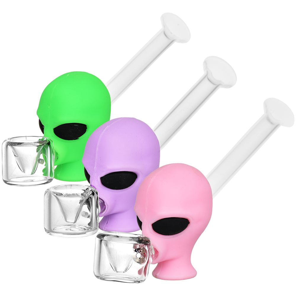 Alien Head Hand Pipe - 5" / 25CT
