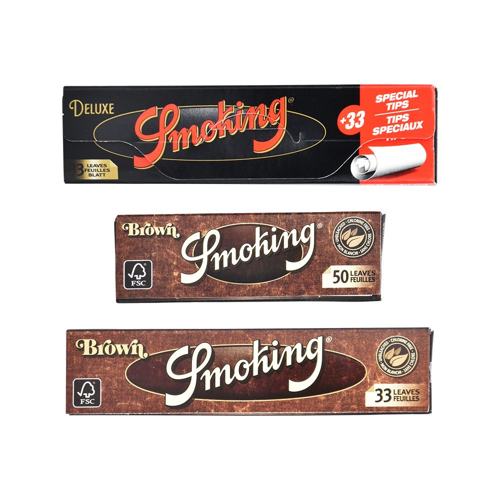 Smoking Rolling Papers - Assorted Sizes & Styles 44ct