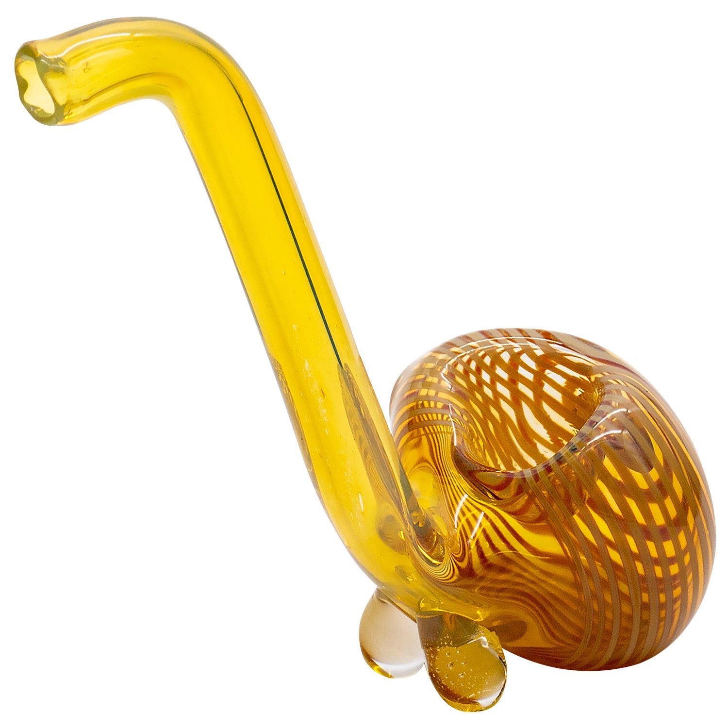 LA Pipes "Flaco" Skinny Glass Sherlock Pipe
