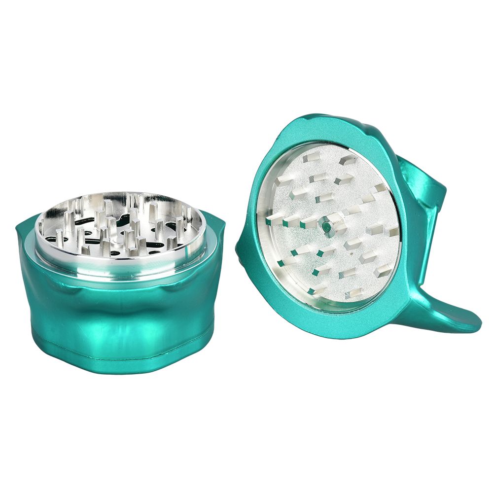 Hipster Dog Aluminum Grinder - 2.25" / 3pc / 6ct