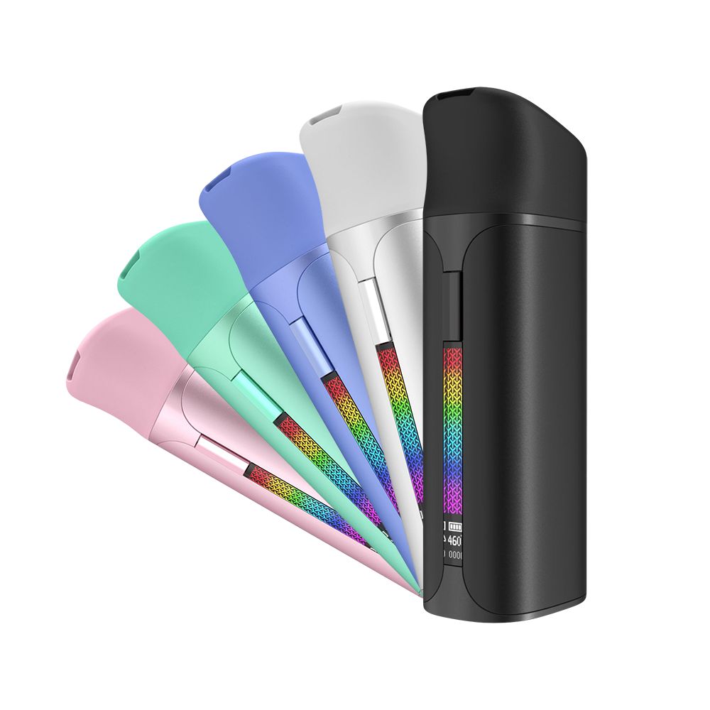 Yocan Black Pocket Concentrate Vaporizer + 5CT Cloud 3 Chamber - 1400mah / Assorted Colors