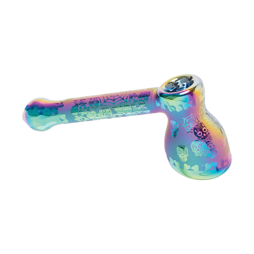 ELECTROPLATED GLASS BUBBLER