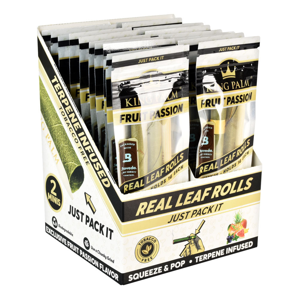 King Palms Hand Rolled Leaf Mini - 2pk 20pcs