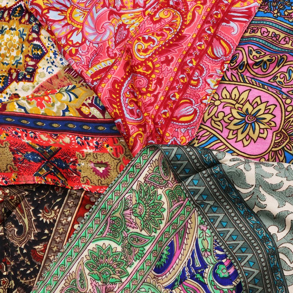 Silk Halter Tie Crop Top - One Size / Styles Vary