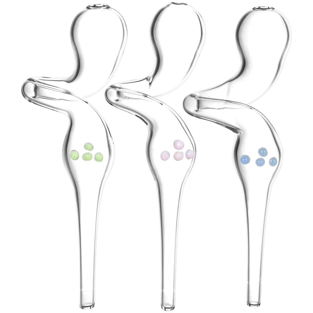 Mighty Maelstrom Glass Dab Straw - 6.25"