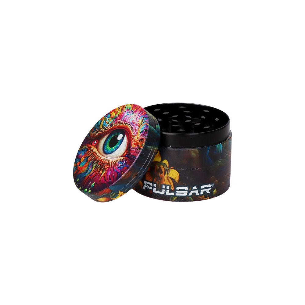 Pulsar Bent Neck Water Pipe Smoker's Hard Case Travel Set | 5.75" | 14mm F