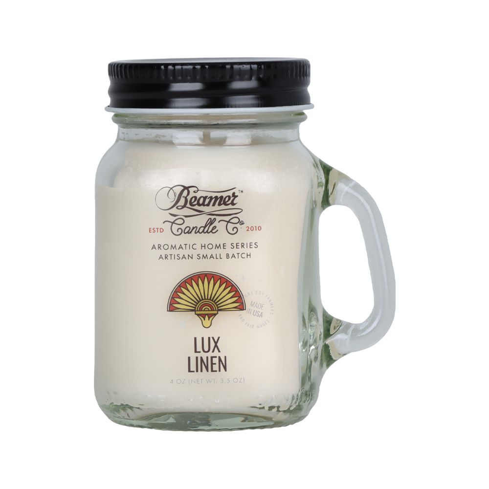 Beamer Candle Co. Aromatic Home Series Mini Mason Jar Candle | 4oz