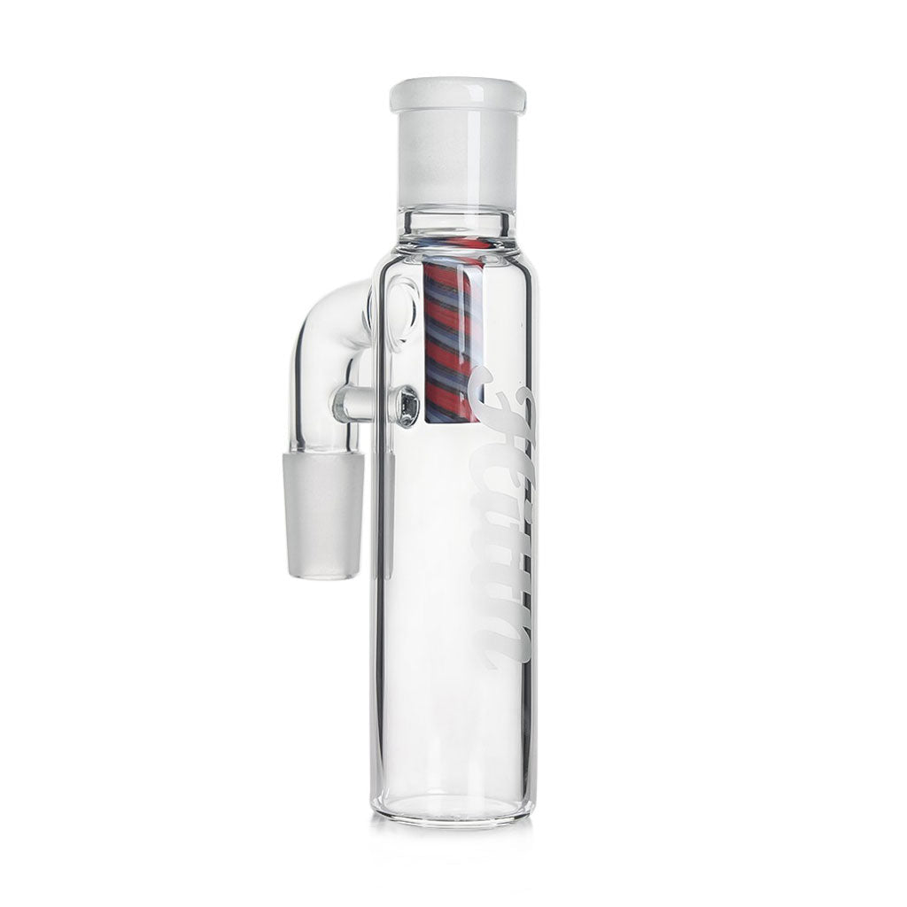 INLINE DROP DOWN ASH CATCHER WITH INTERNAL COLOR ROD DIFFUSER