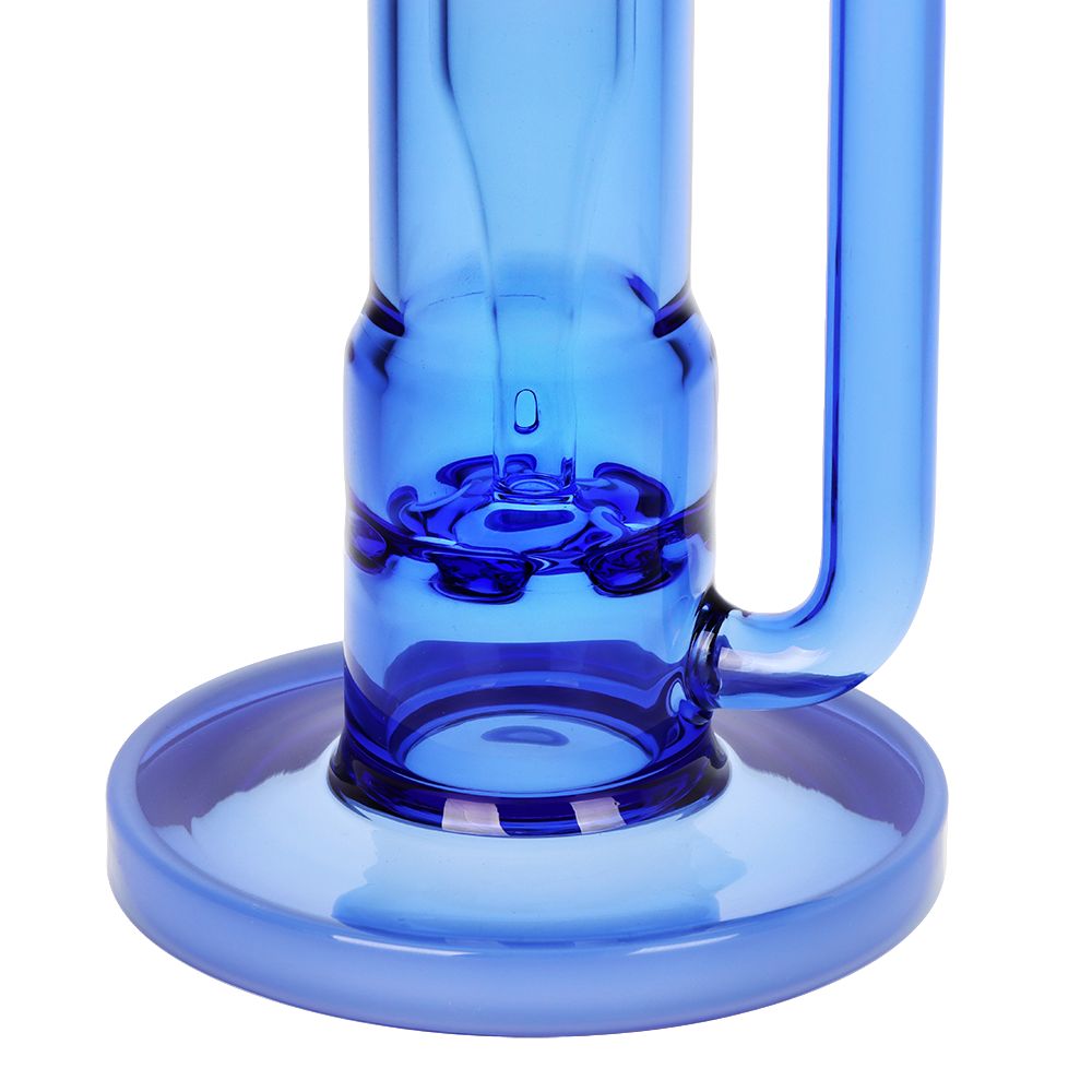 Pulsar Transporter Kicked Straight Tube Glass Water Pipe | 14" | 14mm F