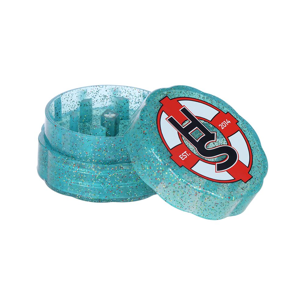 12CT DISPLAY - HerbSaver Grinder - 2.5" / 2pc / Assorted Colors