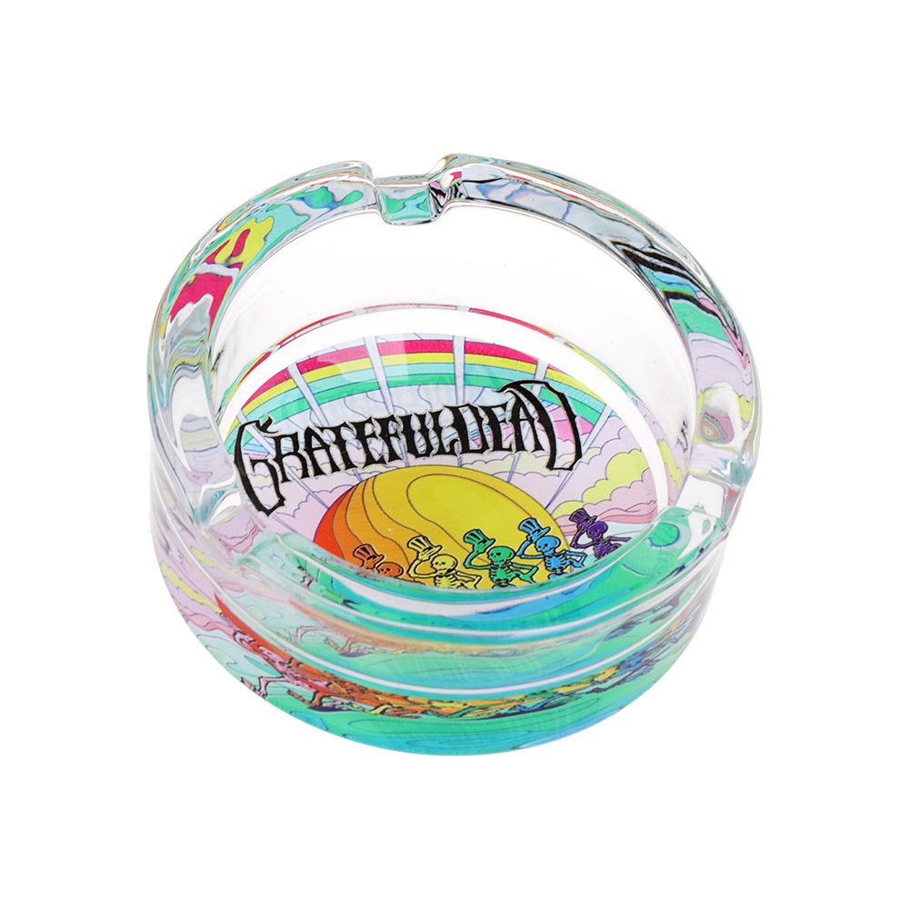 Grateful Dead x Pulsar V2 Licensed Glass Ashtray - 3.5" / 6ct