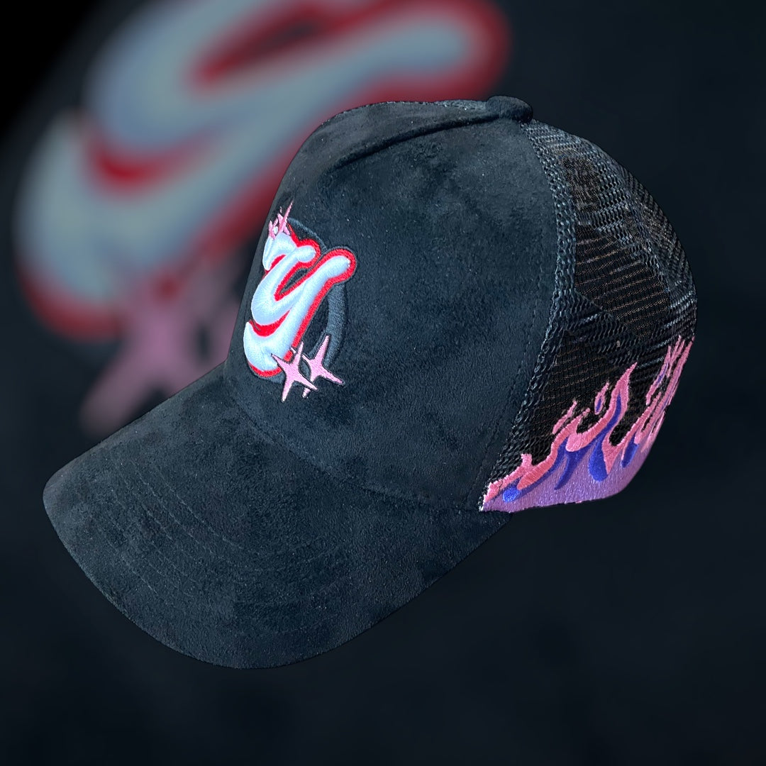 YUMZ LAB SNAPBACK TRUCKER HAT