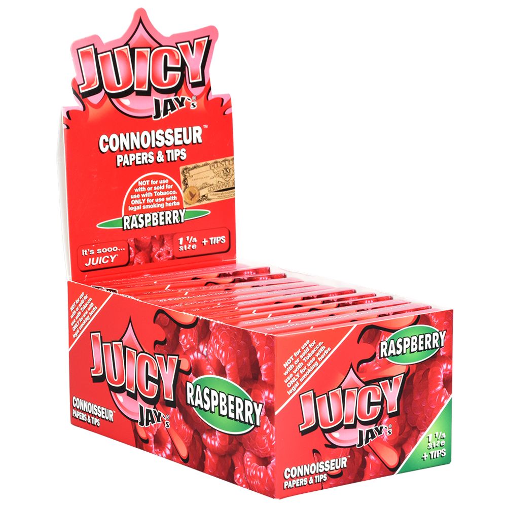Juicy Jay's Connoisseur Papers + Tips | 1 1/4 | 32pc | 24pk