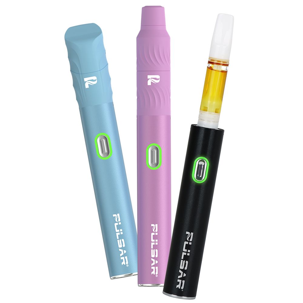 6CT DISPLAY - Pulsar 510 Delta 3-in-1 Smart Battery Vape Pen Kit - 800mAh / Assorted Colors