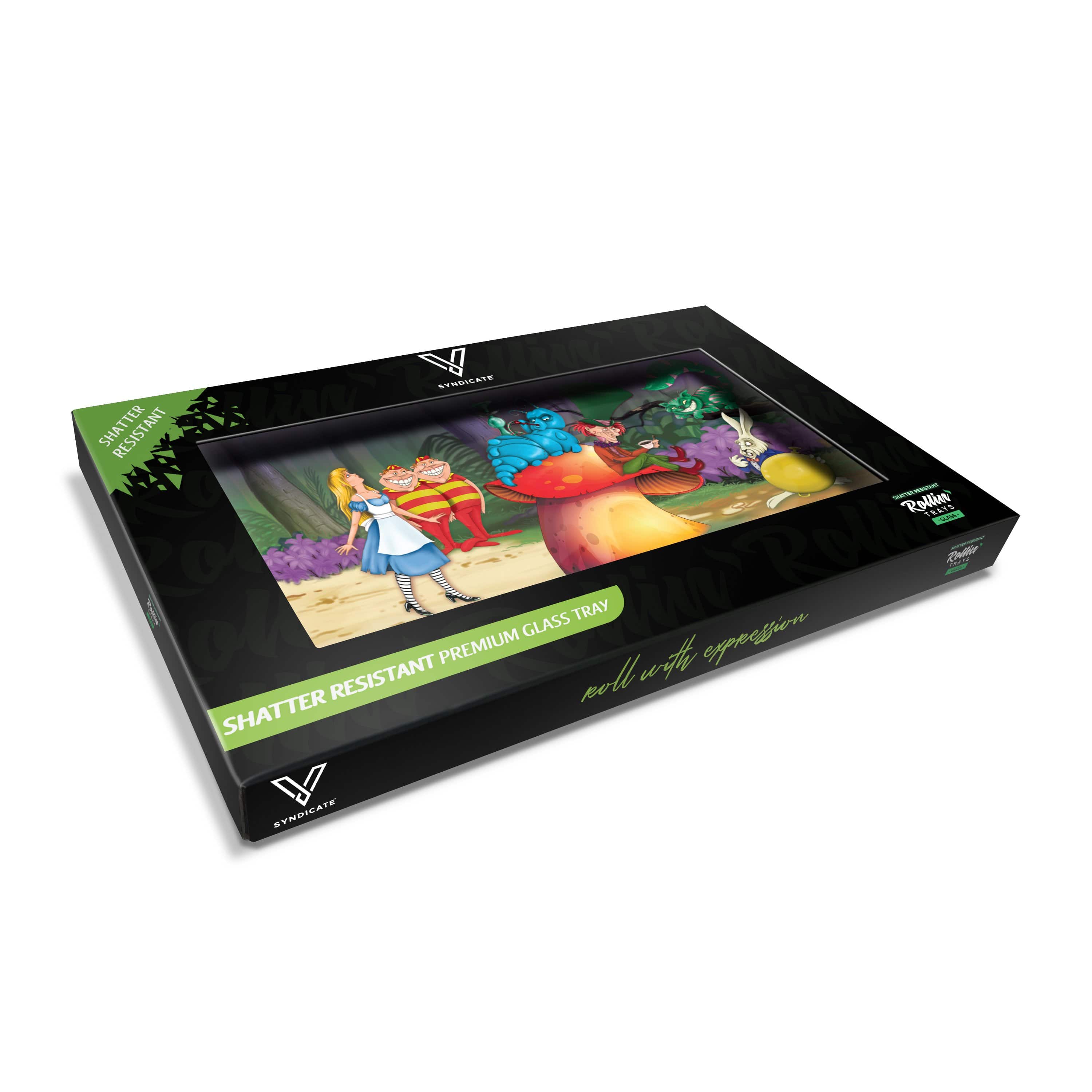 Alice Mushroom Glass Rollin' Tray