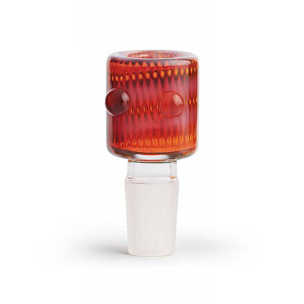 SILVER FUMED GLASS BOWL