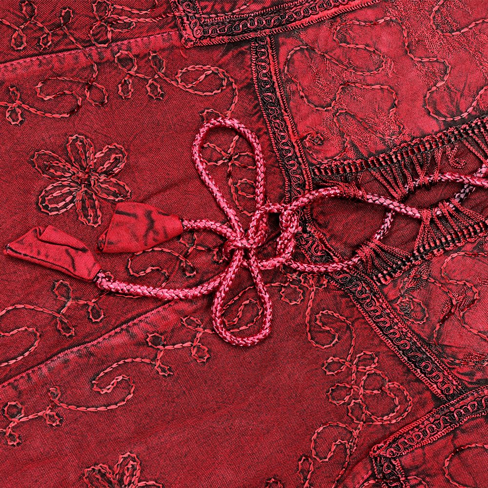 Tie-Front Stonewashed Tank Top Dress - One Size / 33.25" / Colors Vary