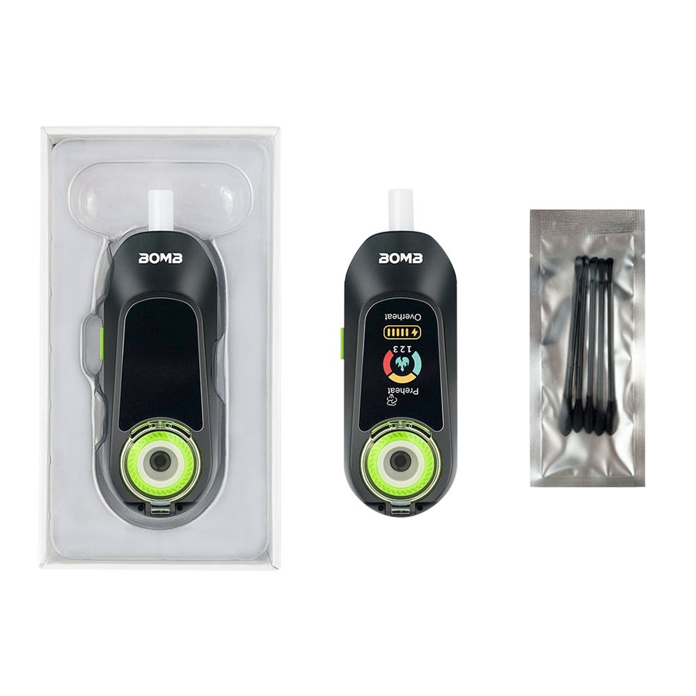 Bomb x VapX Magic Bean Concentrate Vaporizer - 300mAh / Black